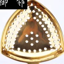 Golden Stainless Steel Ice Filter Glacier Triangle Cocktail wine filter Wine Blend Wine Creativity Fashion Filter filter