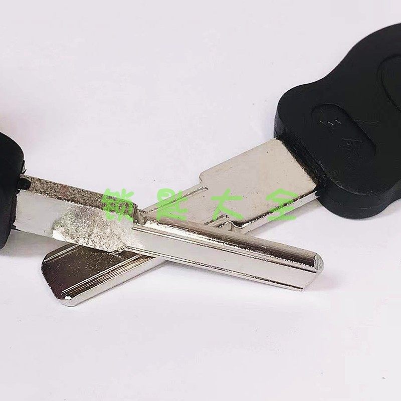 黑胶葫芦柄薄厚款电脑槽型保险柜平板叶片打孔防盗锁铜质钥匙胚子,淘宝优惠券,粉丝福利购,淘宝优惠卷