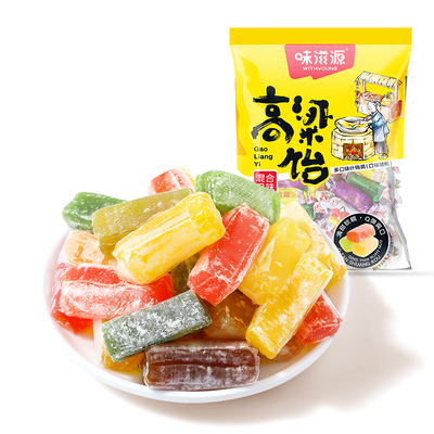 味滋源高粱饴可拉丝软糖儿童怀旧