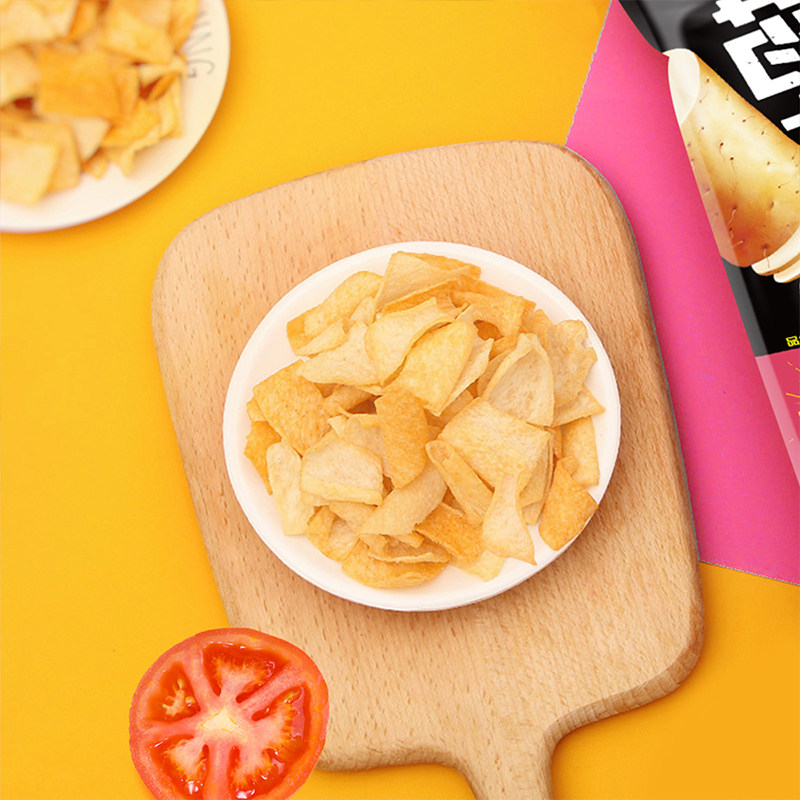 味滋源山药薄片袋装任选脆片薯片番茄味辣味网红零食小吃休闲食品 味滋源山药薄片袋装任选脆片薯片番茄味辣味网红零食小吃休闲食品