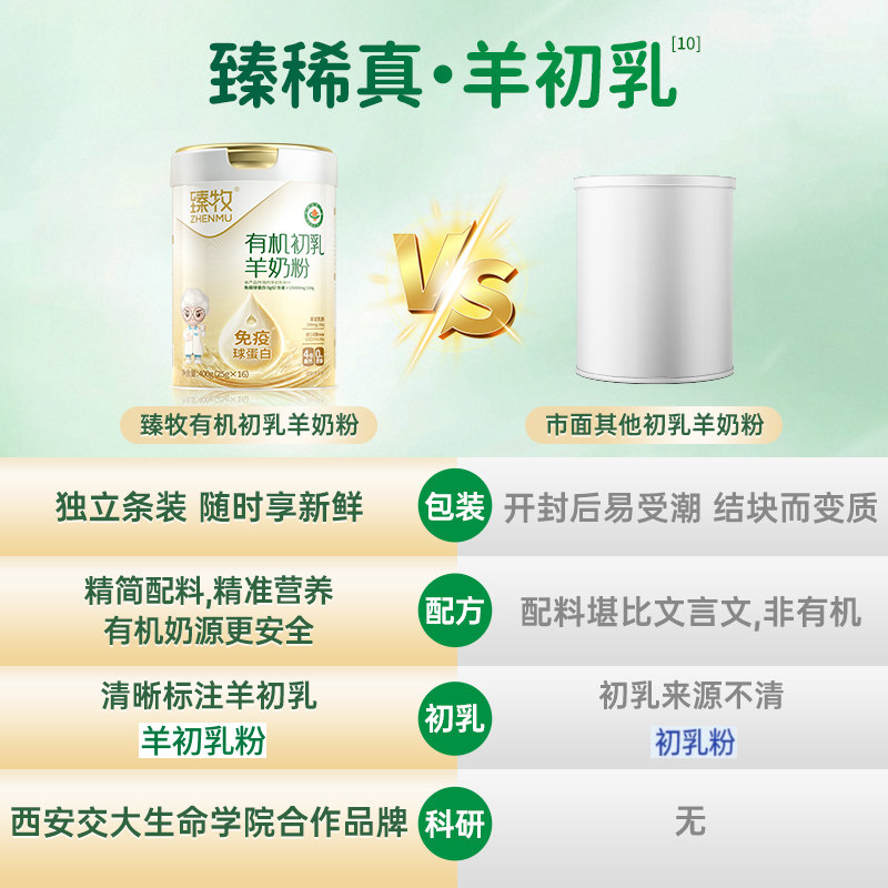 有机初乳羊奶粉臻牧免疫球蛋白高钙中老年成人官方旗舰店正品,淘宝优惠券,粉丝福利购,淘宝优惠卷