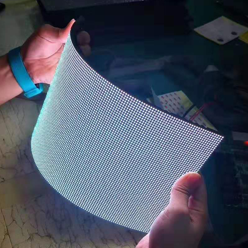 弧形LED显示屏P2P2.5P3P4室内圆柱柔性屏可弯曲软模组异形圆环屏,淘宝优惠券,粉丝福利购,淘宝优惠卷