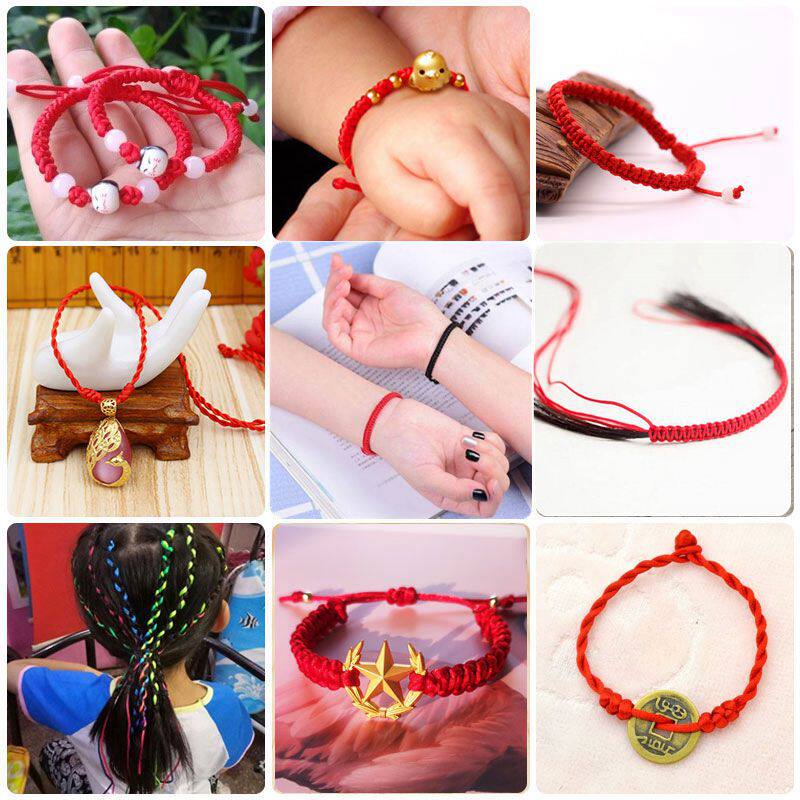 Bracelet braided rope DIY No. 7 thread Chinese knotting thread