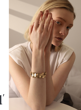 小众金属复古高级感欧美风手链