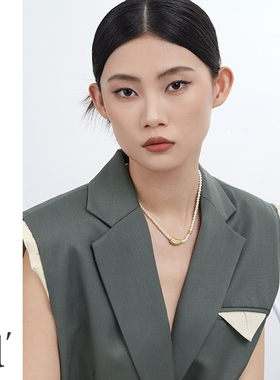 高级感巴洛克珍珠项链女时尚