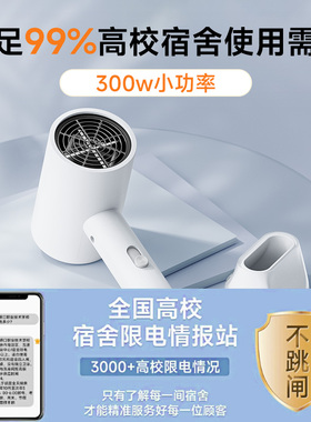 【不跳闸】奥克斯300W宿舍吹风机