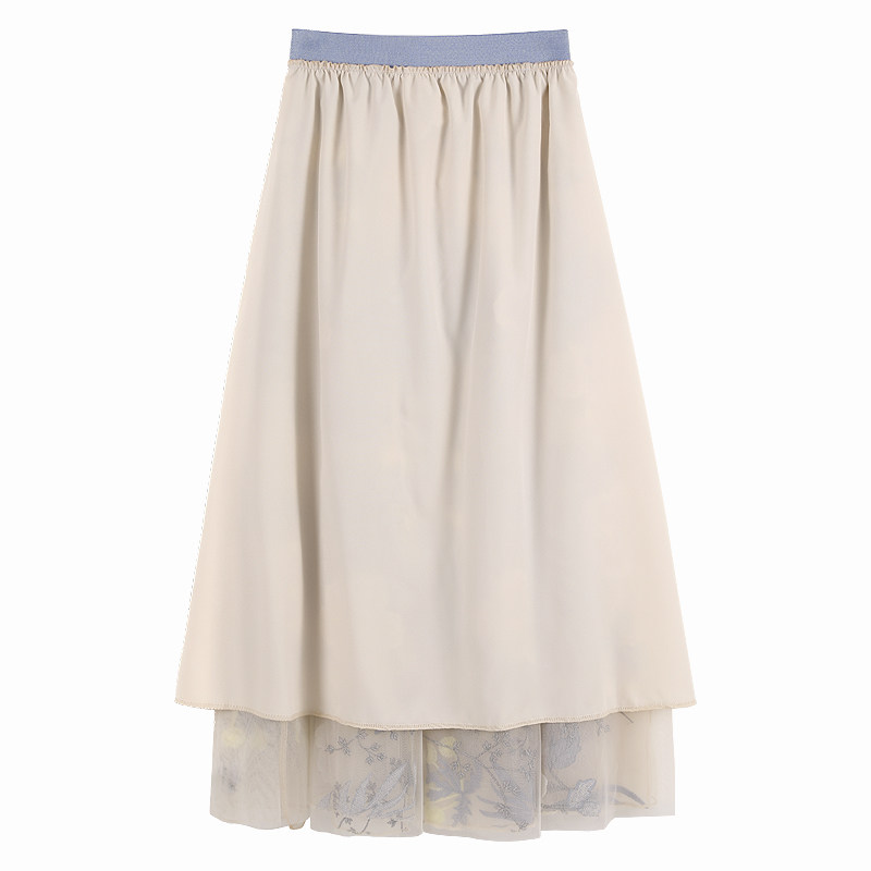 2023春季新款法式小众重工半身裙 圣缇莎半身裙