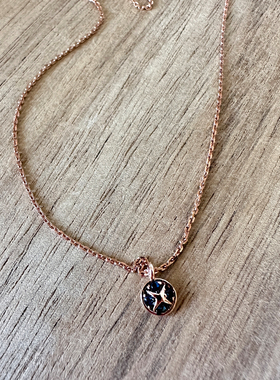 韩国进口 百搭简约 925银项链 锁骨链