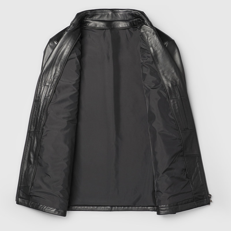 冬季新款水貂内胆皮毛一体男中老年头层绵羊皮真皮皮衣父亲外套厚,淘宝优惠券,粉丝福利购,淘宝优惠卷