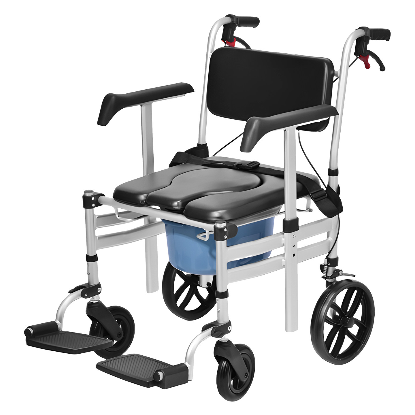 老人专用坐便椅带轮折叠洗澡椅瘫痪病人残疾人坐便器淋浴椅,淘宝优惠券,粉丝福利购,淘宝优惠卷