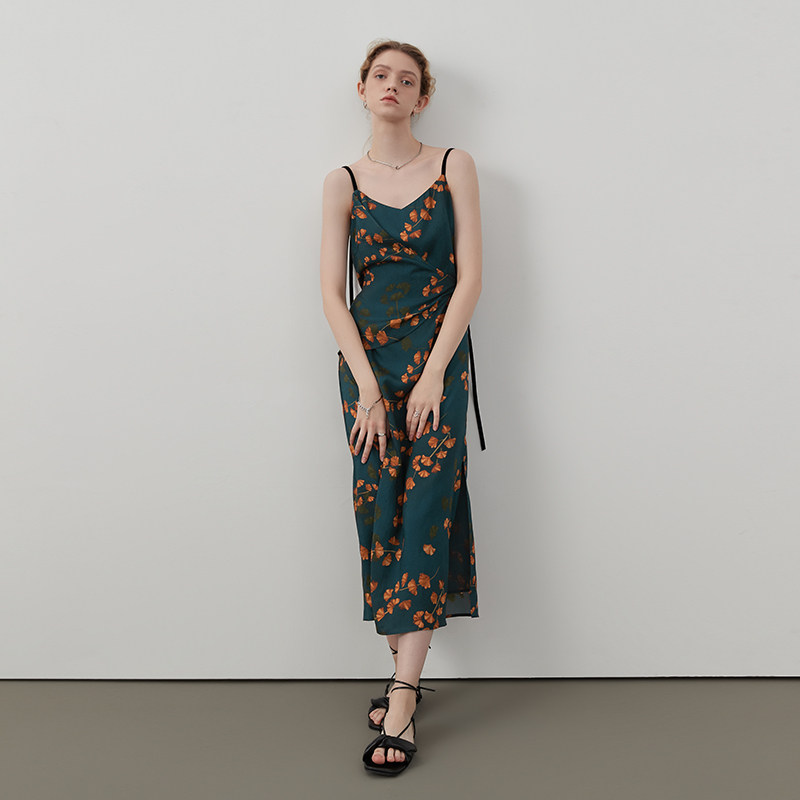 阿cir新中式复古双面丝绒连衣裙 circlofy服饰连衣裙