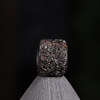 Xuantong Bodhisattva chess, agarwood, dragon pattern, finger ring, wood carving, handmade jewelry, ring, gift, wood jewelry, cultural toy