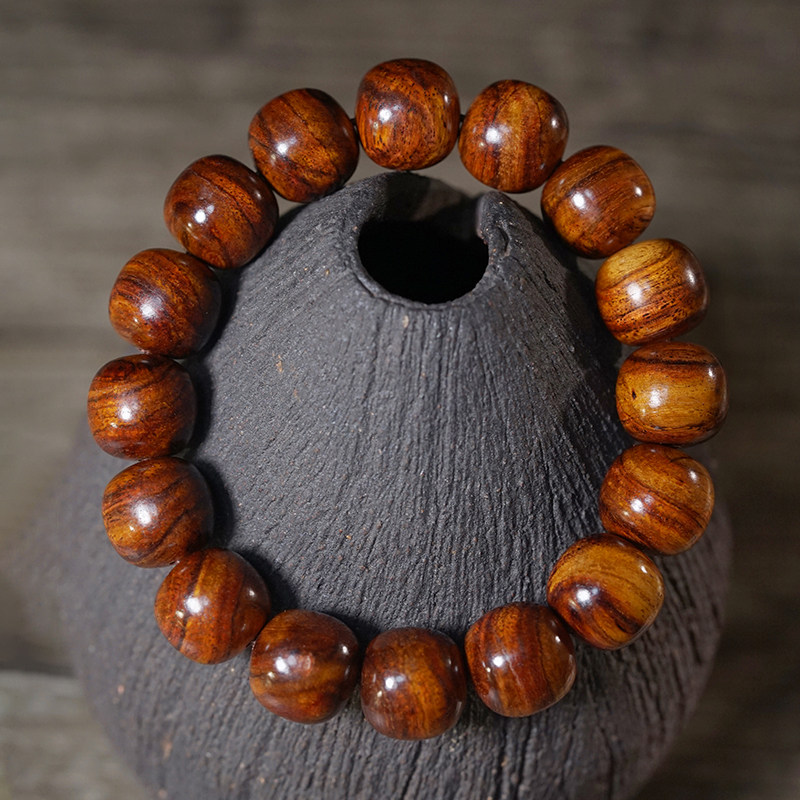 玄同海南黄花梨海黄佛珠手串老型珠文玩念珠男女款盘玩手链,淘宝优惠券,粉丝福利购,淘宝优惠卷