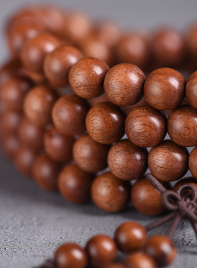 非洲黄花梨108颗文玩手链