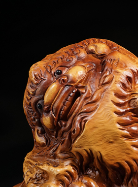 象牙果貔貅香炉荔枝木纹理香座摆件家居装饰品客厅办公室熏香炉