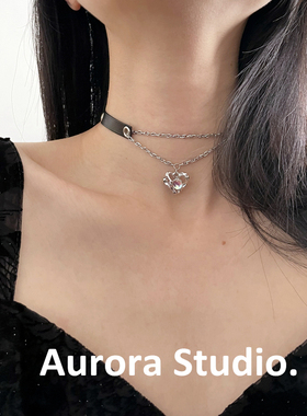 甜酷风choker辣妹暗黑系项圈