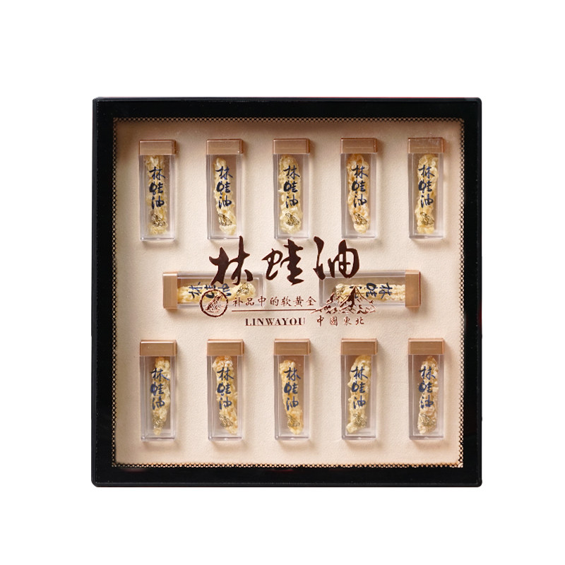 长白山礼盒30克林蛙油旗舰店线油 七吉保健食品雪蛤油