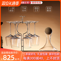 Eurostyle High-end Red Wine Decanter Suit Home Crystal Glass Wine Distributor Matching Superior Red Wine Glass