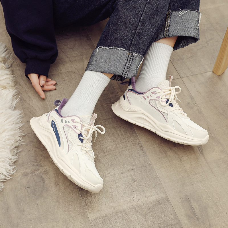 361加绒休闲鞋女2025夏夏季新款运动鞋轻便百搭学生跑步鞋旅游鞋