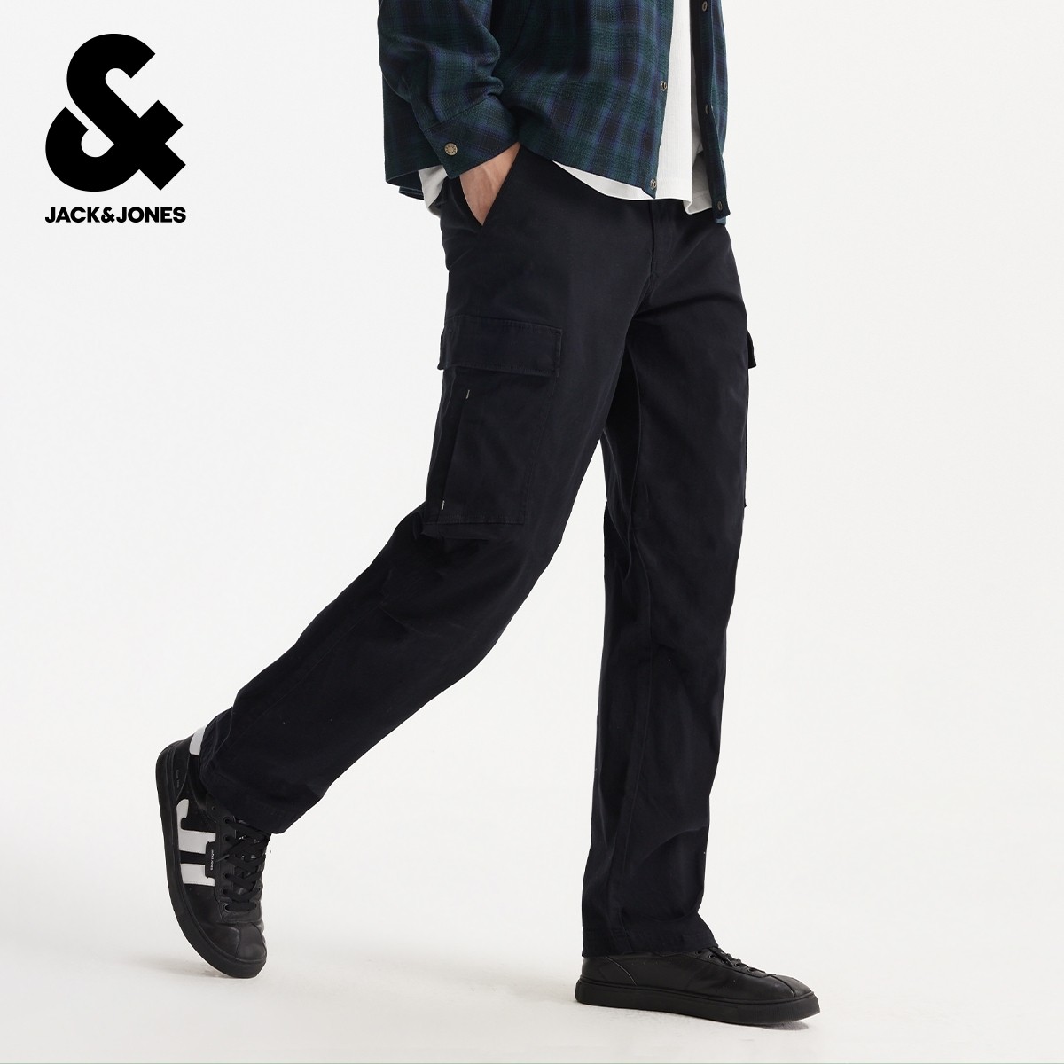 杰克琼斯男装冬春季节略宽松版休闲裤长裤子下装休闲潮流街头舒适,淘宝优惠券,粉丝福利购,淘宝优惠卷