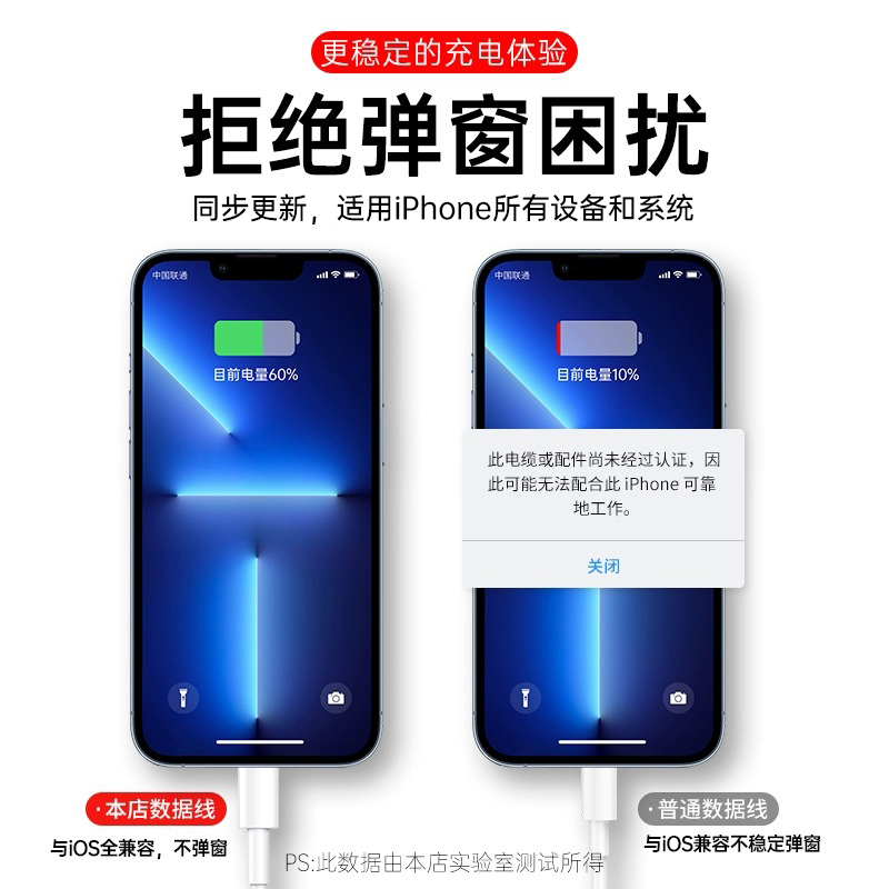【20W快充】迈空适用于iPhone14苹果13/12pro/11/8plus7/xrmax手机充电线器PD闪充加长正品单头平板冲电2米