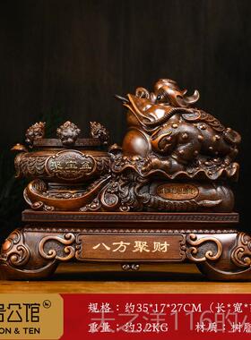 正品金蟾宝盆摆件招财财礼客厅玄关办公室前台聚装饰店聚铺乔迁开