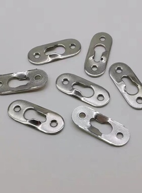 相框暗挂挂钩墙画框背板挂卡槽卡扣加厚零号挂装饰油画框镜框配件