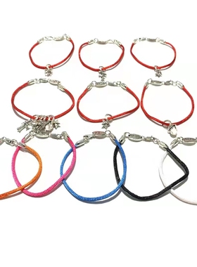 本命年925纯银复古手链脚链腰链