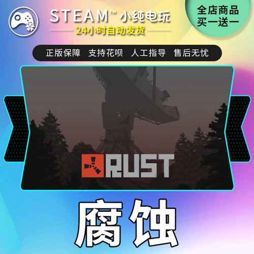 正版 腐蚀steam Rust腐蚀激活码cdk国区礼物rust账号白号新成品号 - 图3