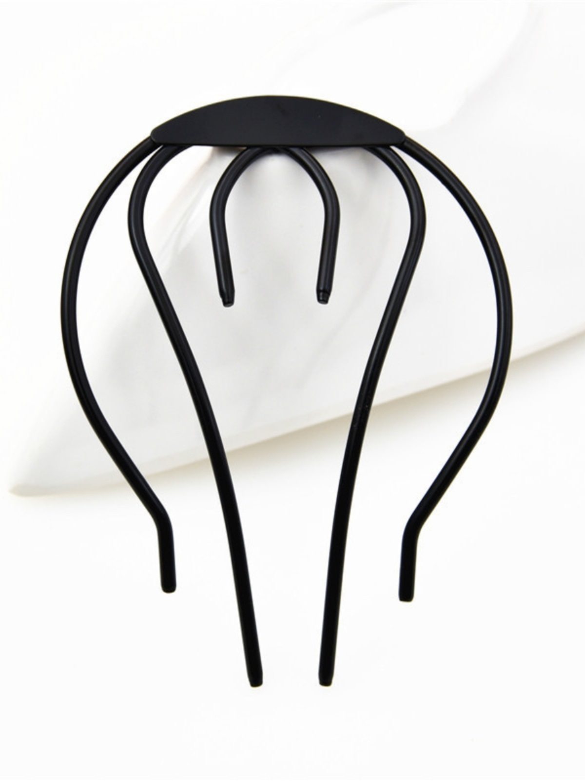 倒插梳发夹丸子头抓夹女2025新款盘发神器女生盘发器黑色发插发饰,淘宝优惠券,粉丝福利购,淘宝优惠卷