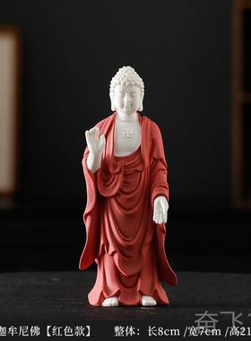 正品中国禅客宗佛像地藏菩萨释迦牟尼观音工瓷艺品陶装饰品厅桌面