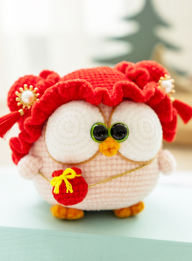 胖小森胖小鸡新年吉祥四宝材料包