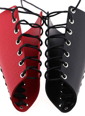 原宿朋克cosplay绑带射箭手链