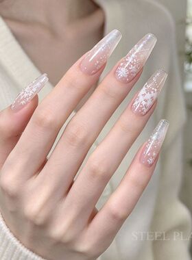 冬雪圣诞美甲印花钢板