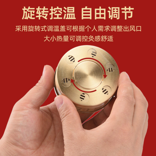 药益宝旗舰店精品礼盒套装艾灸盒随身灸家用艾灸艾柱艾条精装礼物 - 图1