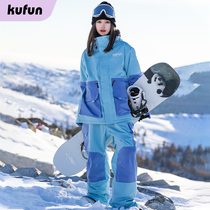 Cool Peak Ski Suit Women Mens New Professional Winter Snowsuit Blouse Blouse Double Board Equipped Jacket Waterproof