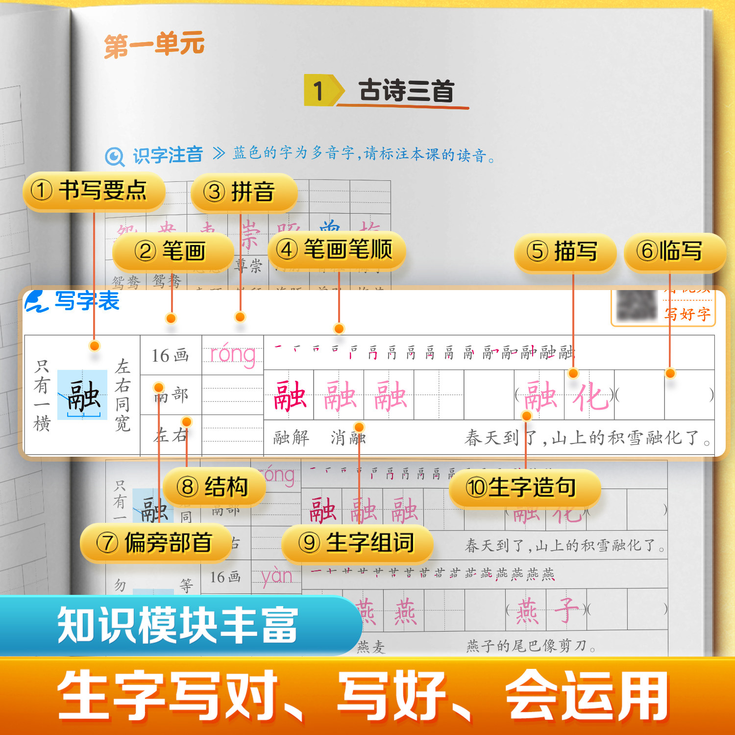 2026华夏万卷语文同步字帖一年级二年级三年级上册下册同步练字帖人教版小学生专用写字课练字四年级五六年级描红本笔画笔顺教材,淘宝优惠券,粉丝福利购,淘宝优惠卷