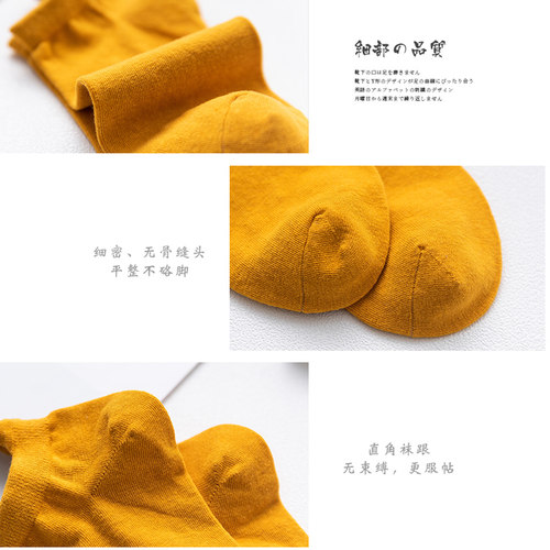 袜子女短袜男低帮浅口夏季情侣搞怪表情春夏短筒可爱日系韩版袜 - 图1