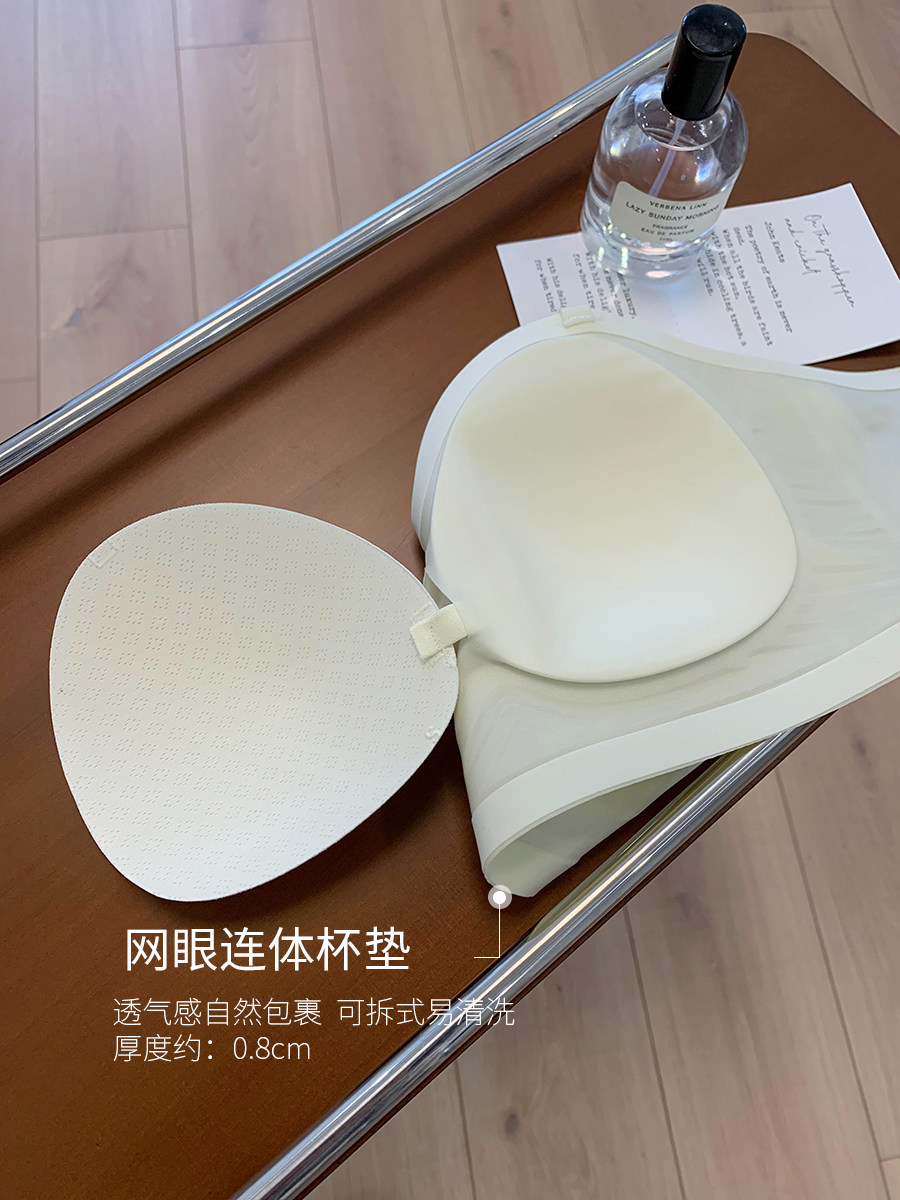 馨帮帮Bra 无痕抹胸无肩带内衣女果冻胶软支撑防滑聚拢收副乳文胸,淘宝优惠券,粉丝福利购,淘宝优惠卷