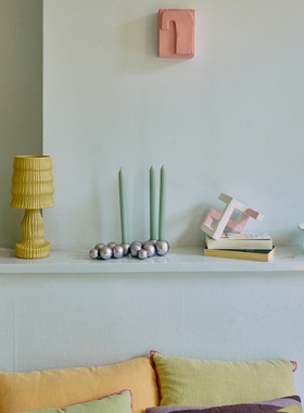 荷兰HKliving纸浆摆件装饰手工桌面艺术几何建筑美样板房进口正品