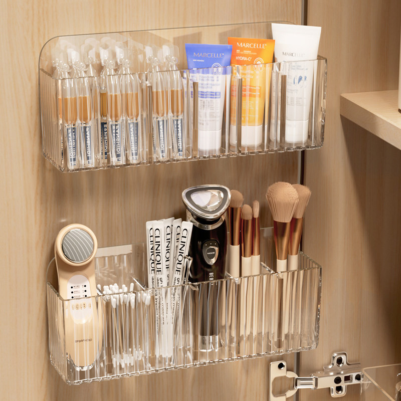 镜柜收纳盒浴室柜内置物架门后空间神器壁挂卫生间化妆品口红架子,淘宝优惠券,粉丝福利购,淘宝优惠卷