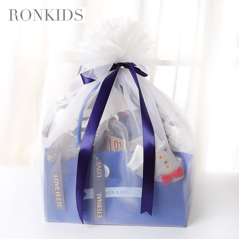 ronkids男宝宝新生儿用品婴儿礼盒 ronkids洛恩童装婴儿礼盒