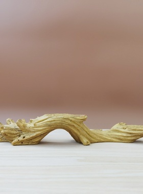 新中式仿真树桩摆件装饰品