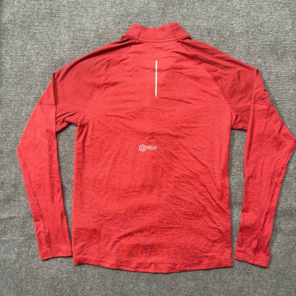 Nike/耐克 DRI-FIT男跑步运动训练马拉松半拉链长袖AH8974-638 - 图0