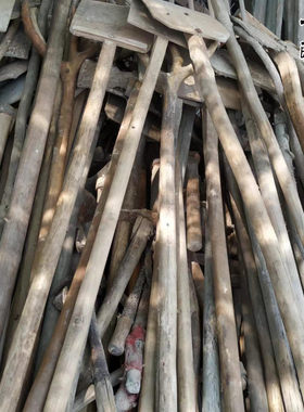 老物件农耕工具铁锹实木手推车怀旧老式农具整套农家乐摆件装饰