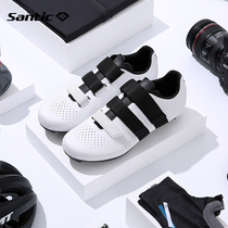 Santic Sen Ground Passenger Riding Lock Shoes Men And Women Nylon Bottom Road Car Lock Shoes Cycling Shoes Ares