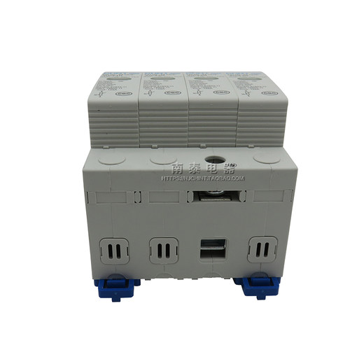 CHNT正泰 电涌保护器 浪涌断路器 NU6-ⅡG/F 40kA/440V 4P 避雷器 - 图0