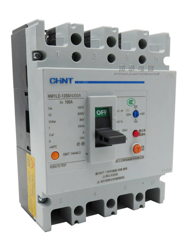 正品 正泰 漏电断路器 NM1LE-125S/4300A 50A 63A 80A 100A 125A - 图3