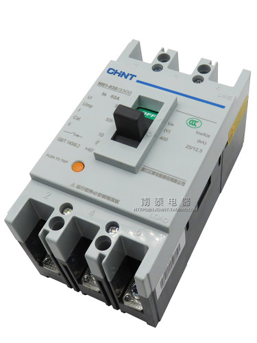 正品 正泰塑壳断路器 NM1-63S/3300 16A 20A 25A 32A 40A 50A 63A - 图0