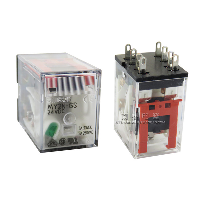 Original Authentic Omron Omron Relay New My2n Gs Dc24v 8 Feet